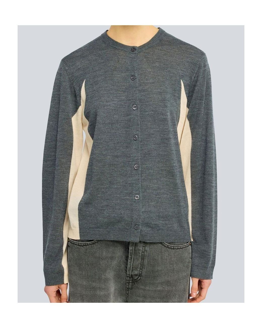 Semicouture Blue Cardigan