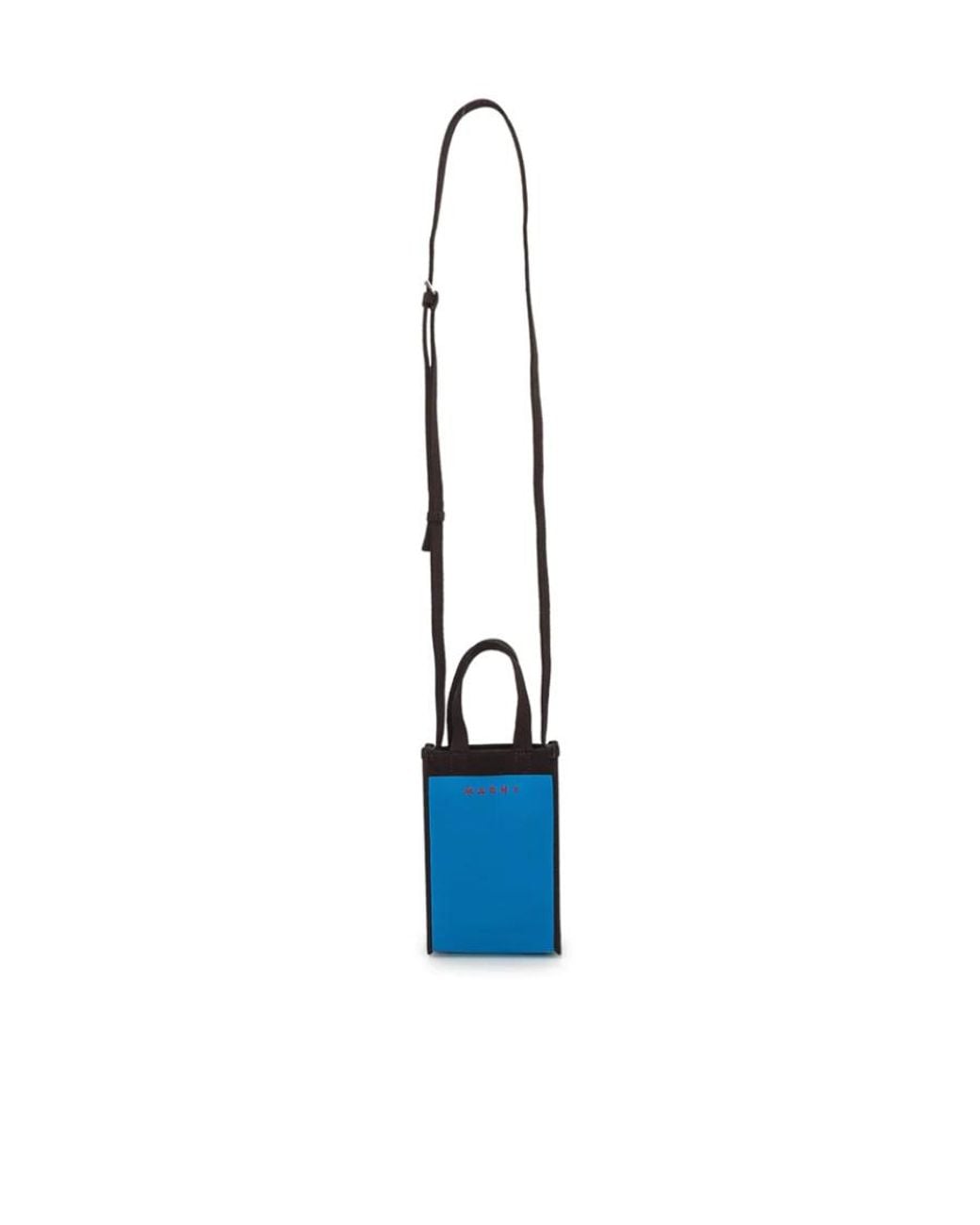 Marni Blue Mini Shoulder Bag for men