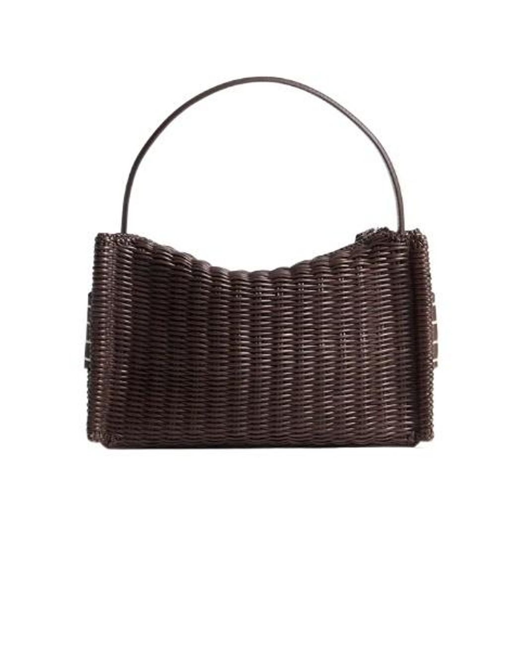 J.W. Anderson Brown Jw Anderson Woven Loafer Bag