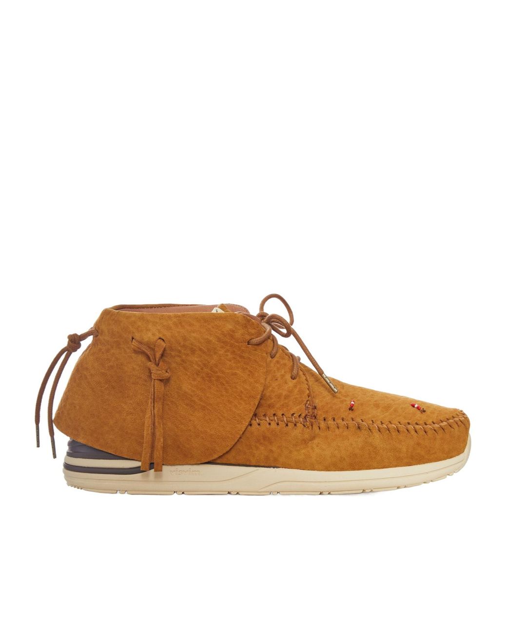 Visvim Brown Fbt Lhamo-Folk Desert Boots for men