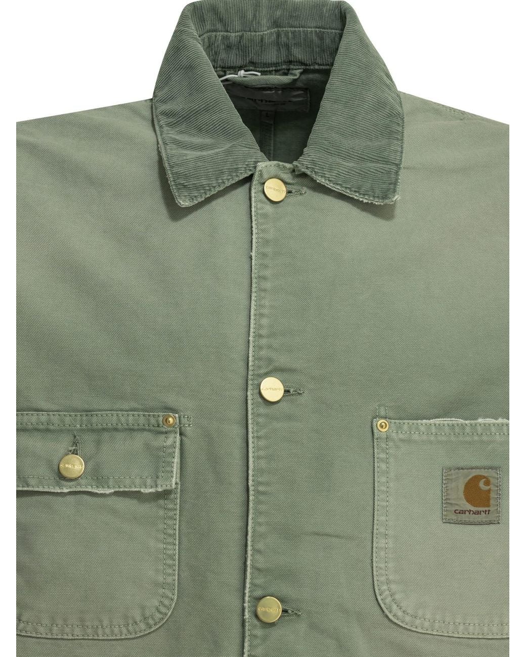Carhartt Green Wip Og Chore Dearborn Canvas Coat for men