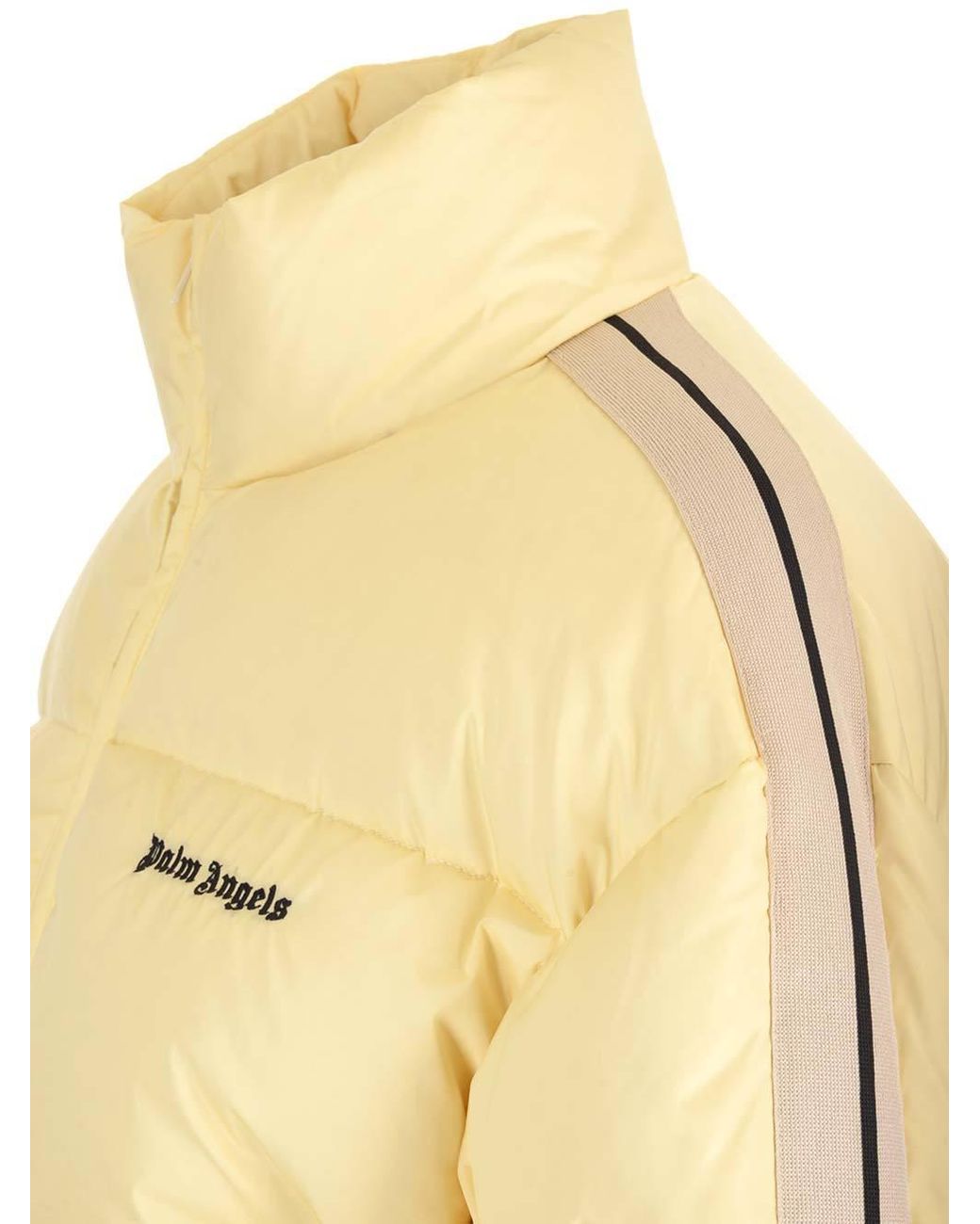 Palm Angels Yellow Puffer Polyamide