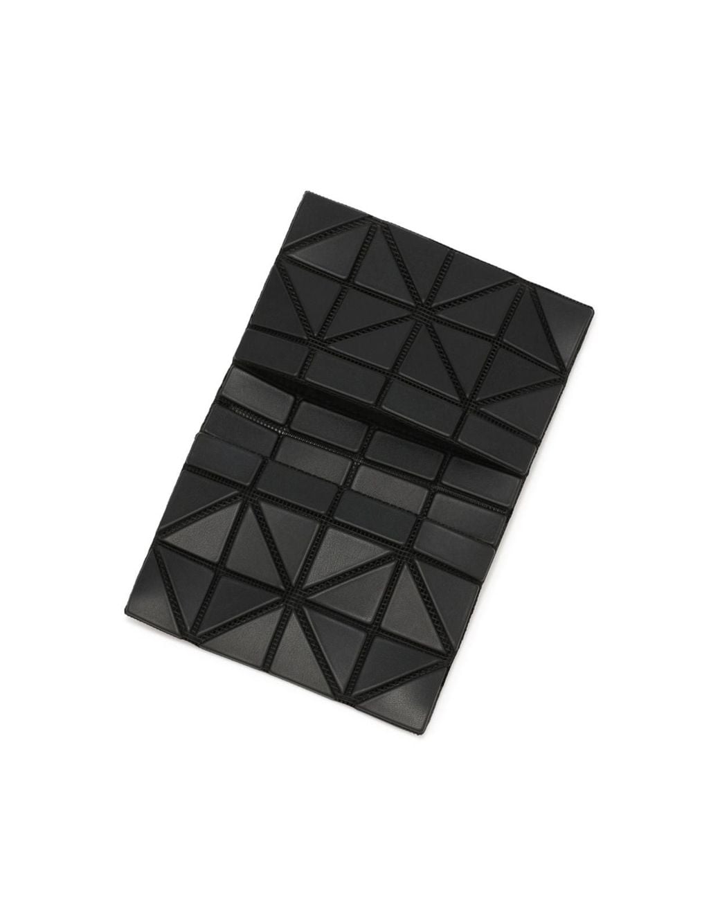 Issey Miyake Black Card Case Matte Card Case