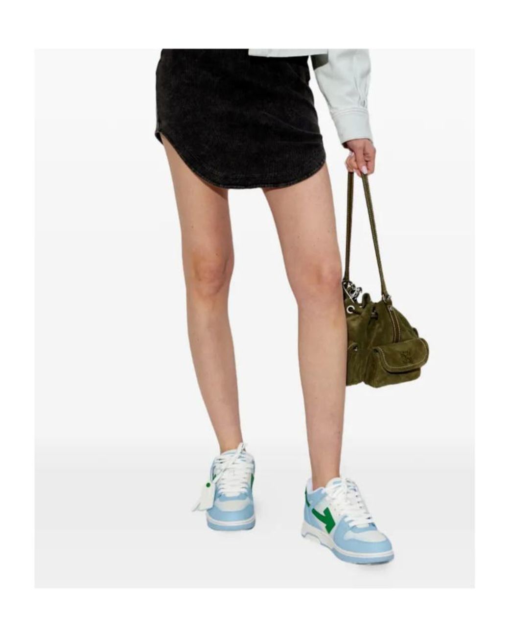 Off-White c/o Virgil Abloh Blue Out Of Office Lace-Up Sneakers