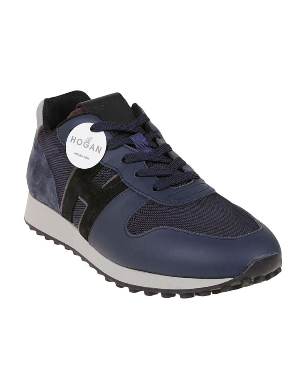 Hogan Blue Low-Top Lace-Up Sneakers for men