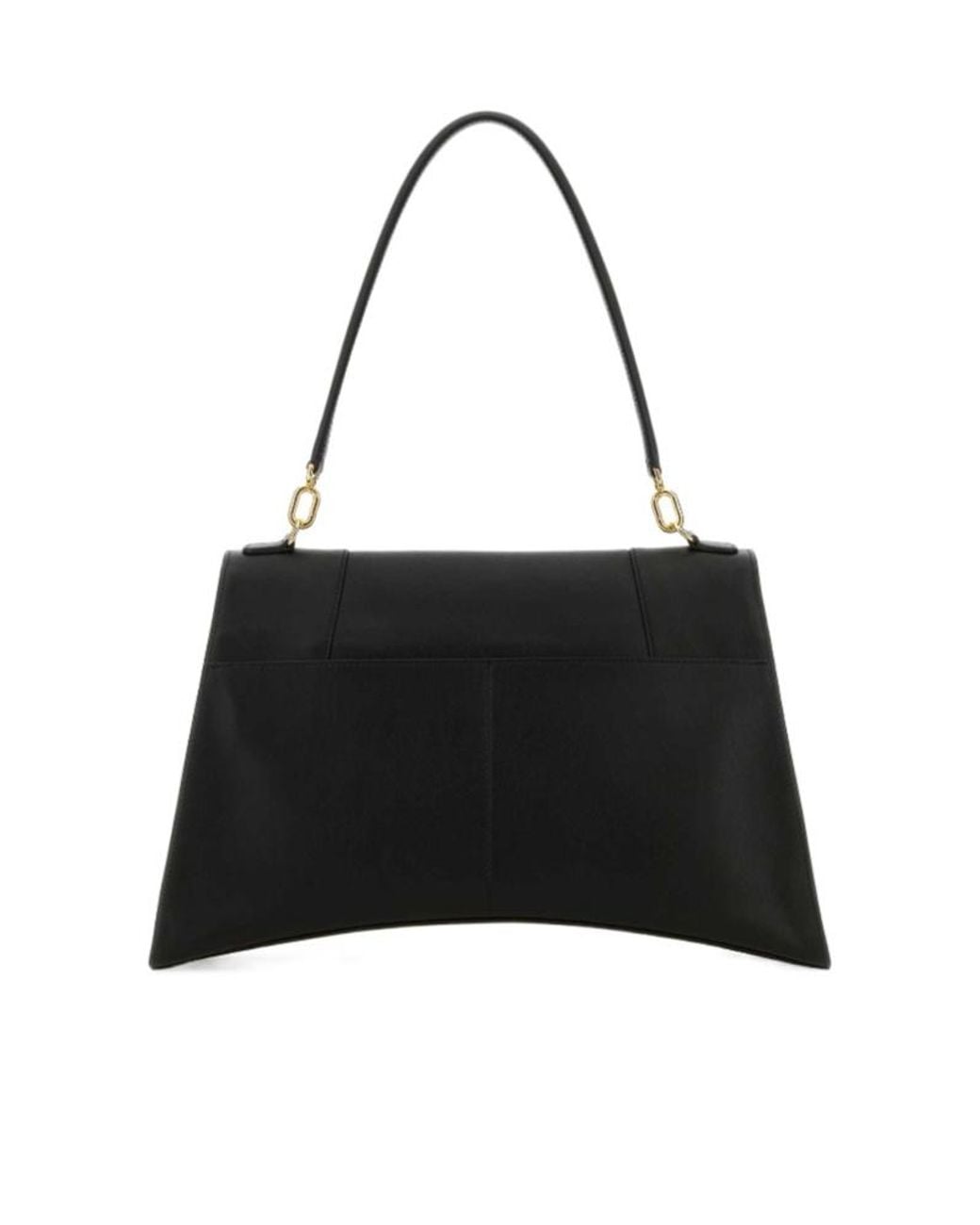 Balenciaga Black Hourglss Soft Medium Tote Bag