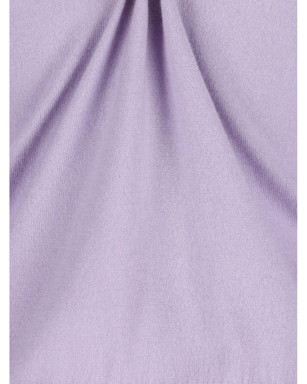 Loro Piana Purple Sergio Crewneck Jumper
