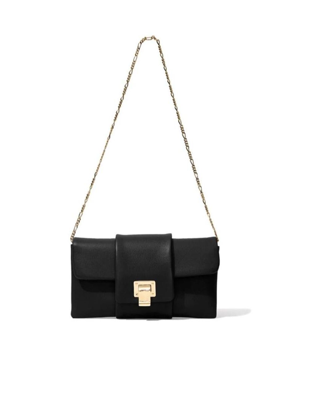 Proenza Schouler White Fold-Over Clutch Shoulder Bag