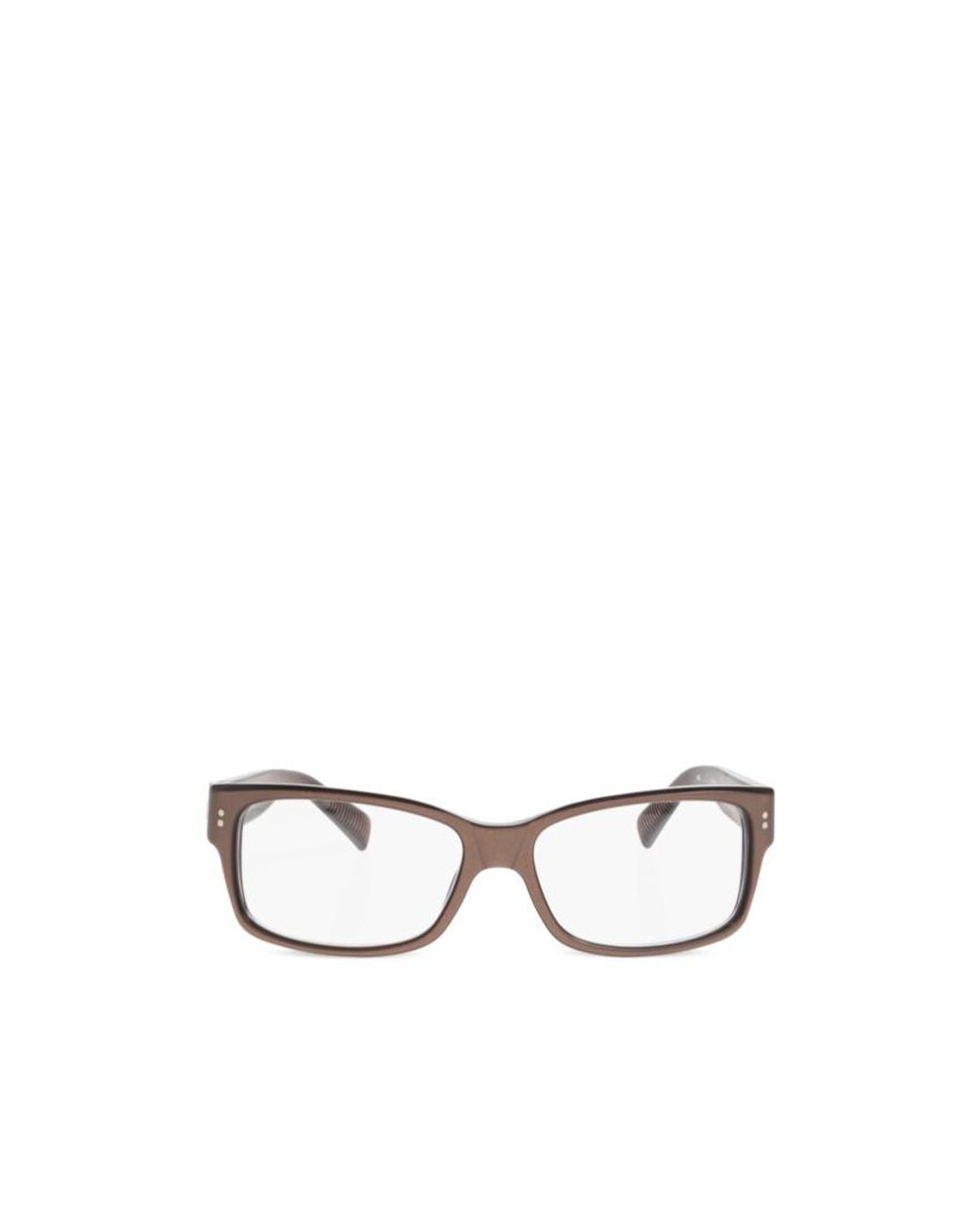 Jacquemus White Rectangle Frame Glasses