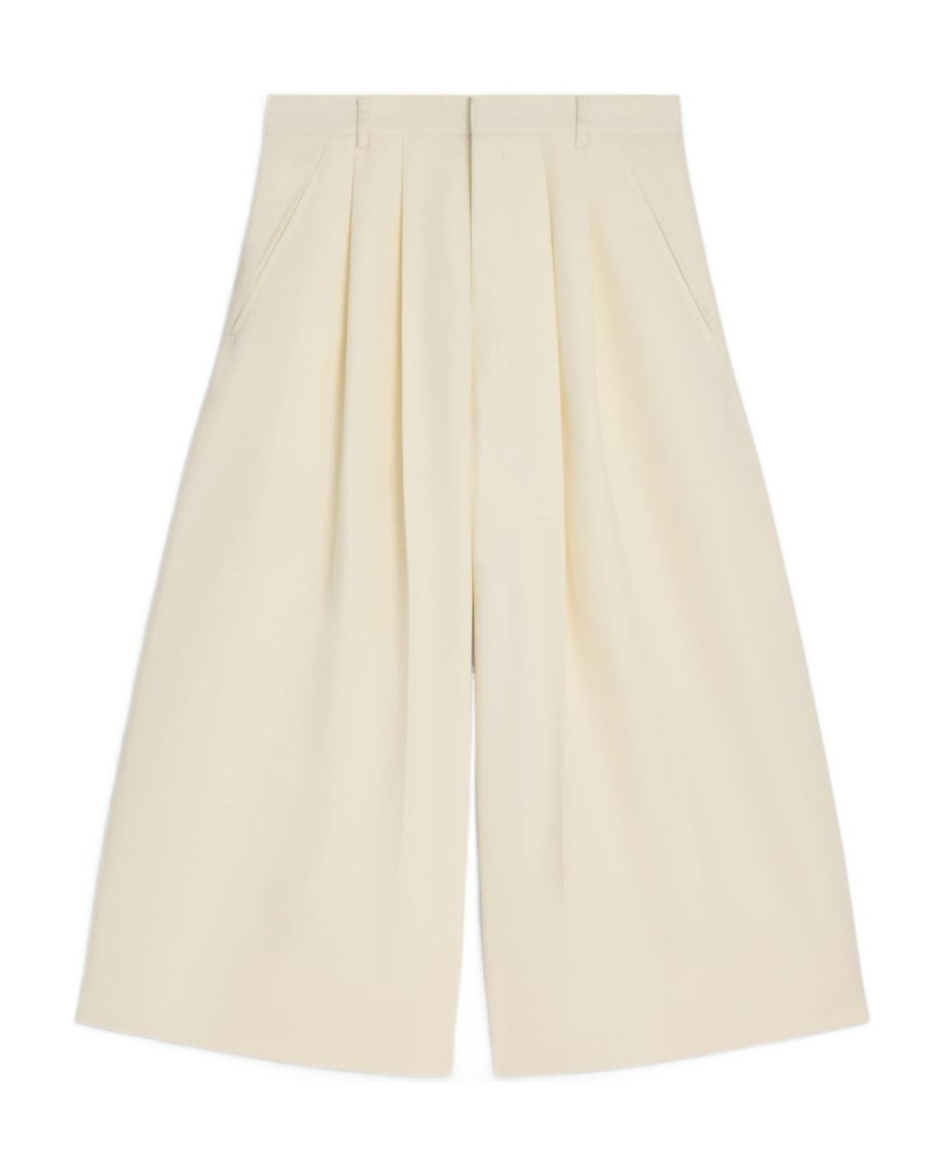 Céline Natural Montauk Cropped Trousers
