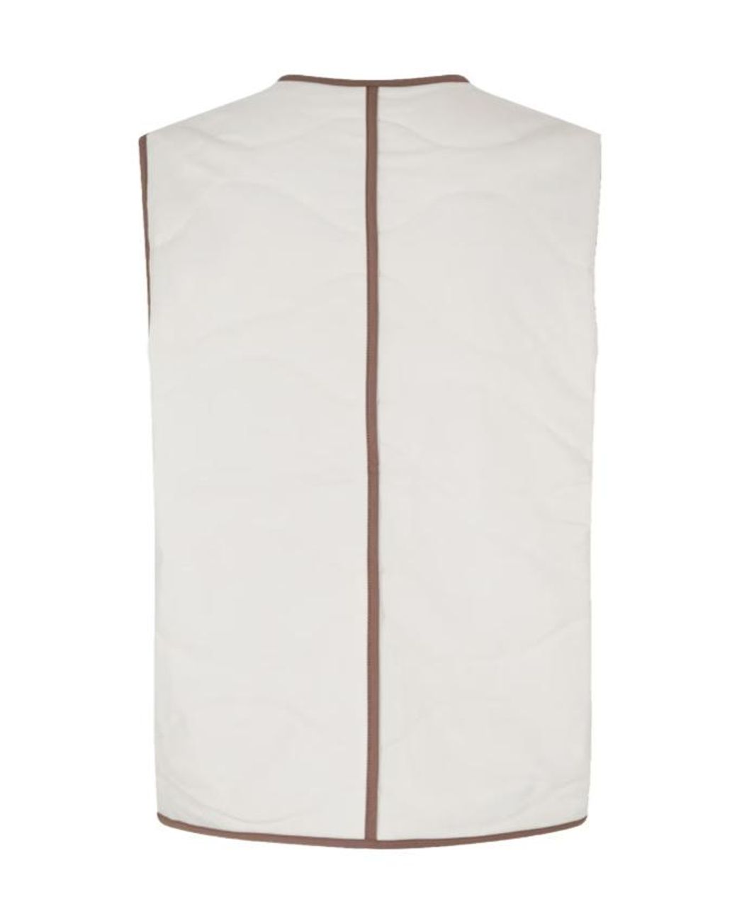 Varley White Lori Reversible Gilet