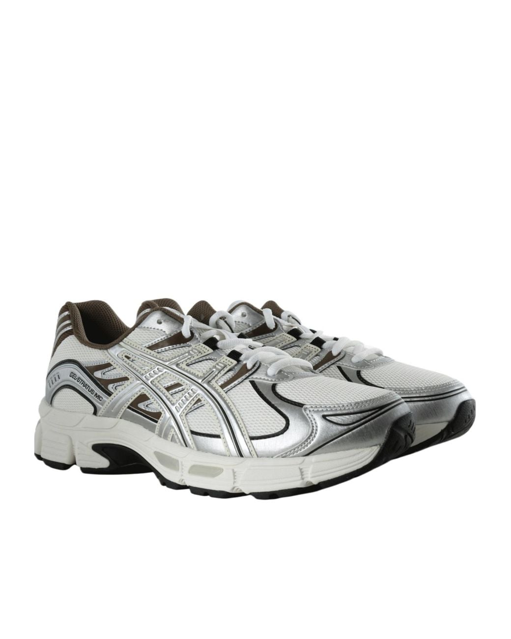 Asics Gray Gel-Stratus Mc Sneakers for men