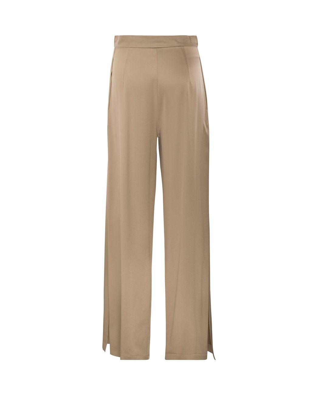 Max Mara Natural Pianoforte High Waist Straight Leg Trousers