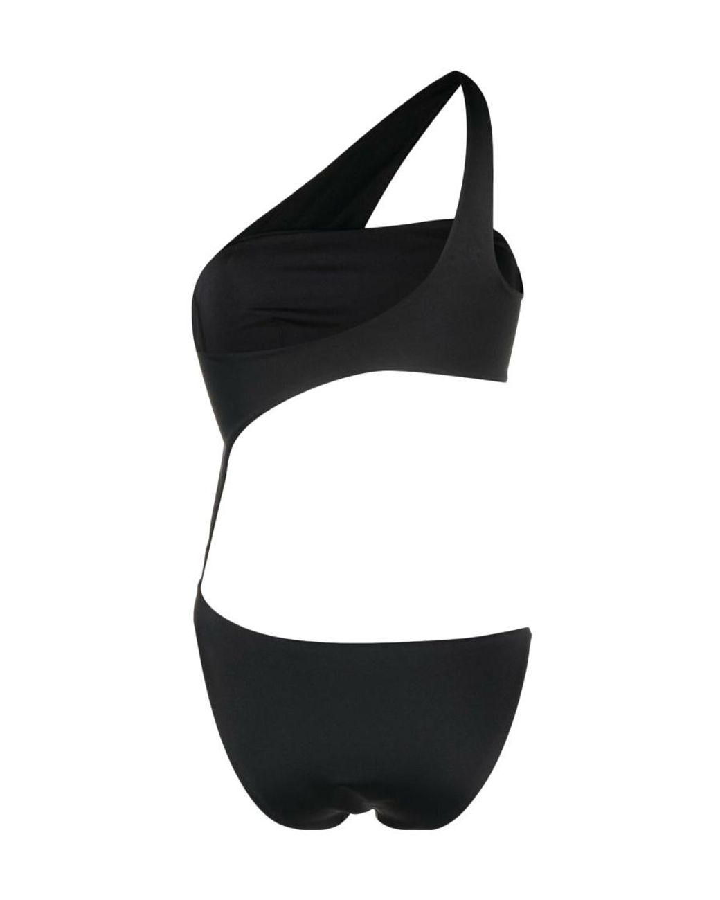 Versace Black Medusa Head One-Piece Swimsuit