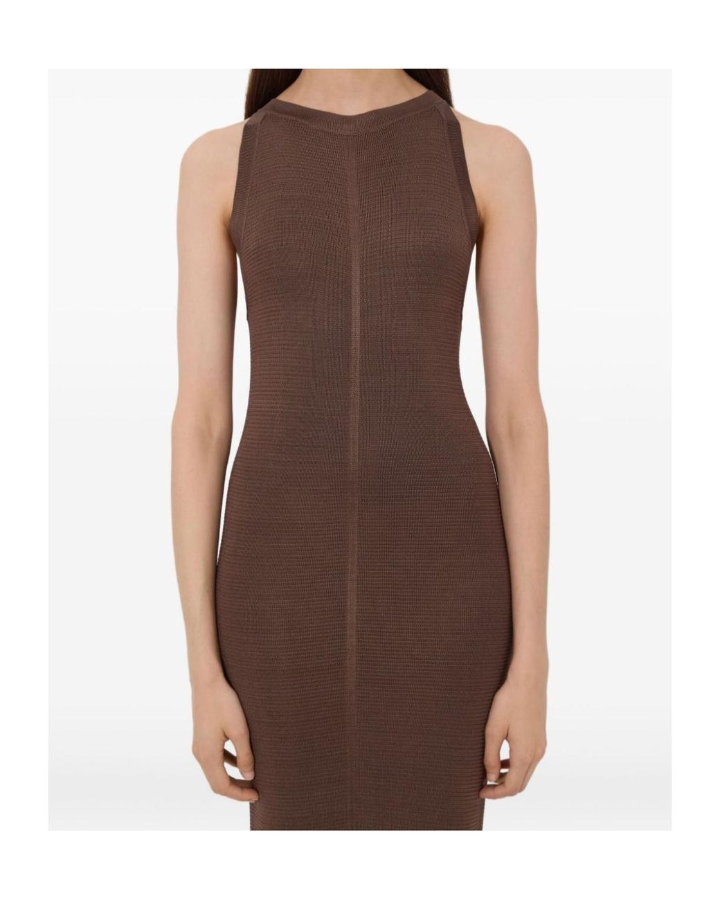 Loulou de Saison Brown Sleeveless Long Dress
