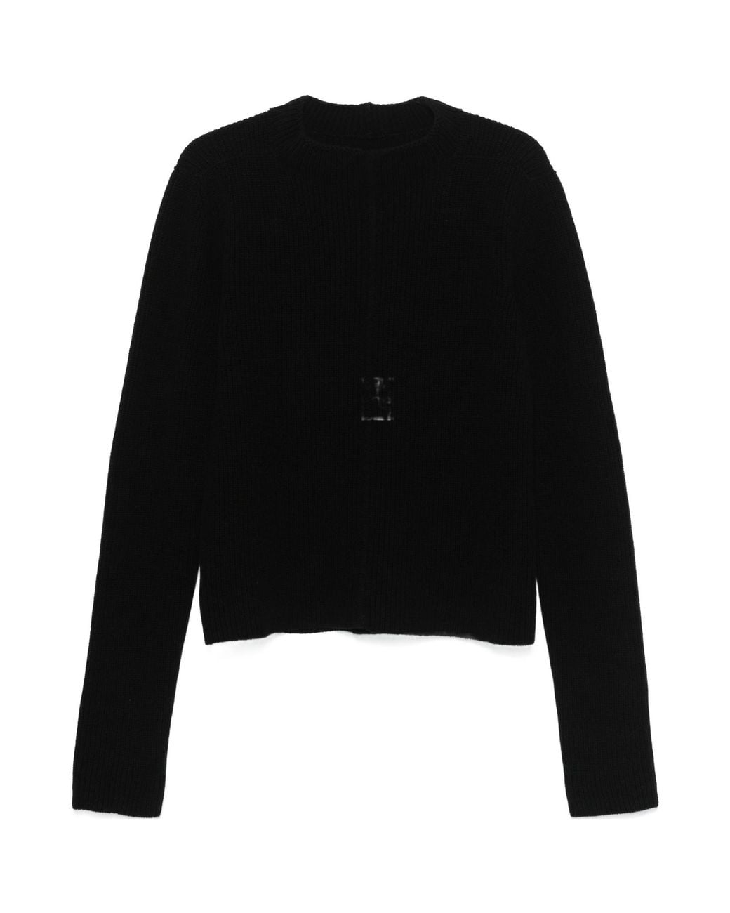 Rick Owens Black Headon Sweater for men