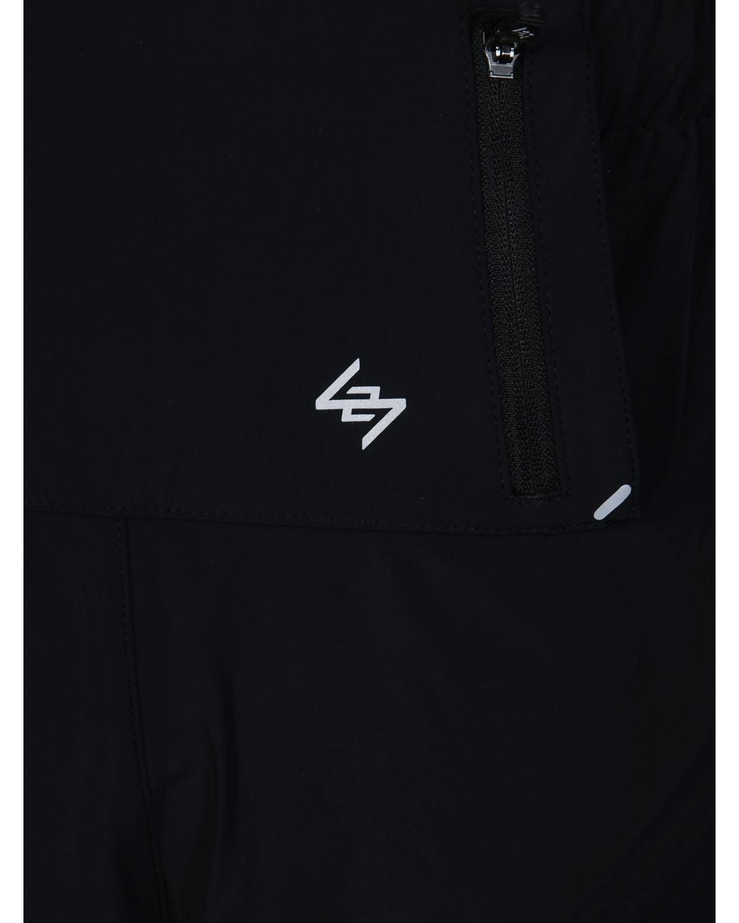 Represent Black Elasticated Waistband Shorts for men