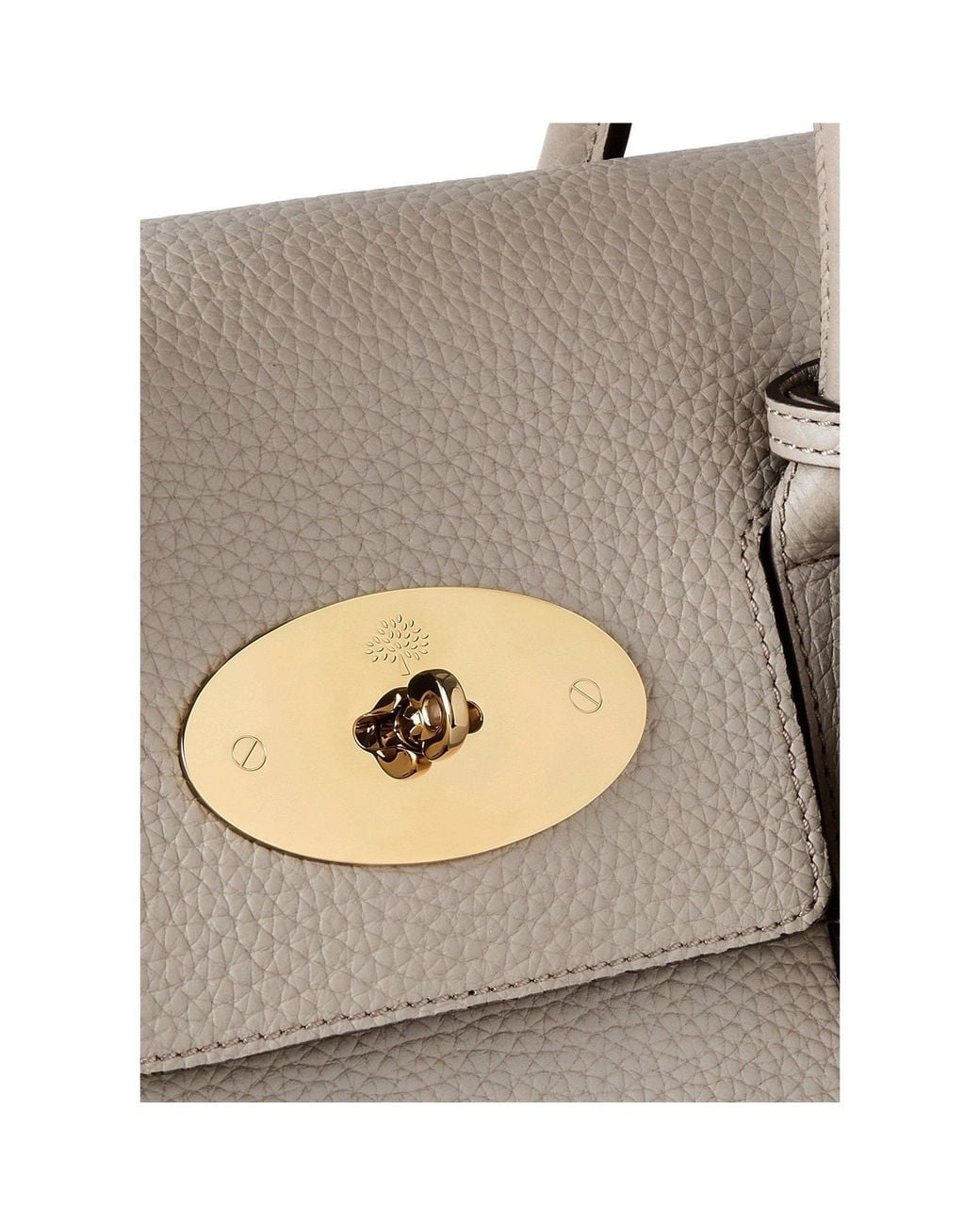 Mulberry Natural Solid Color Handbag