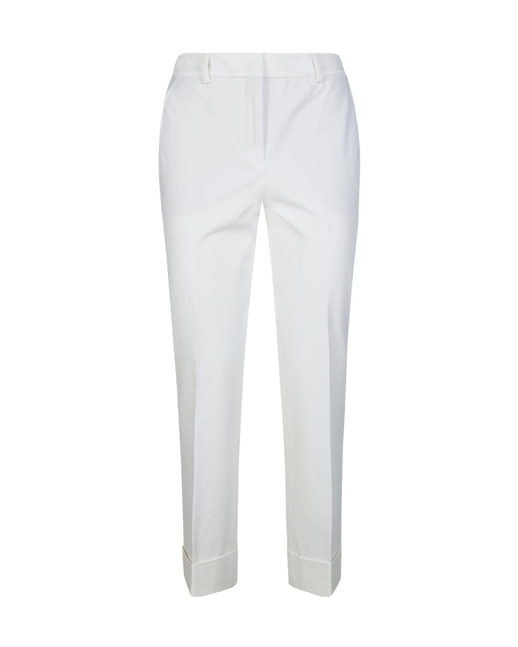 Incotex White Nevet Trousers