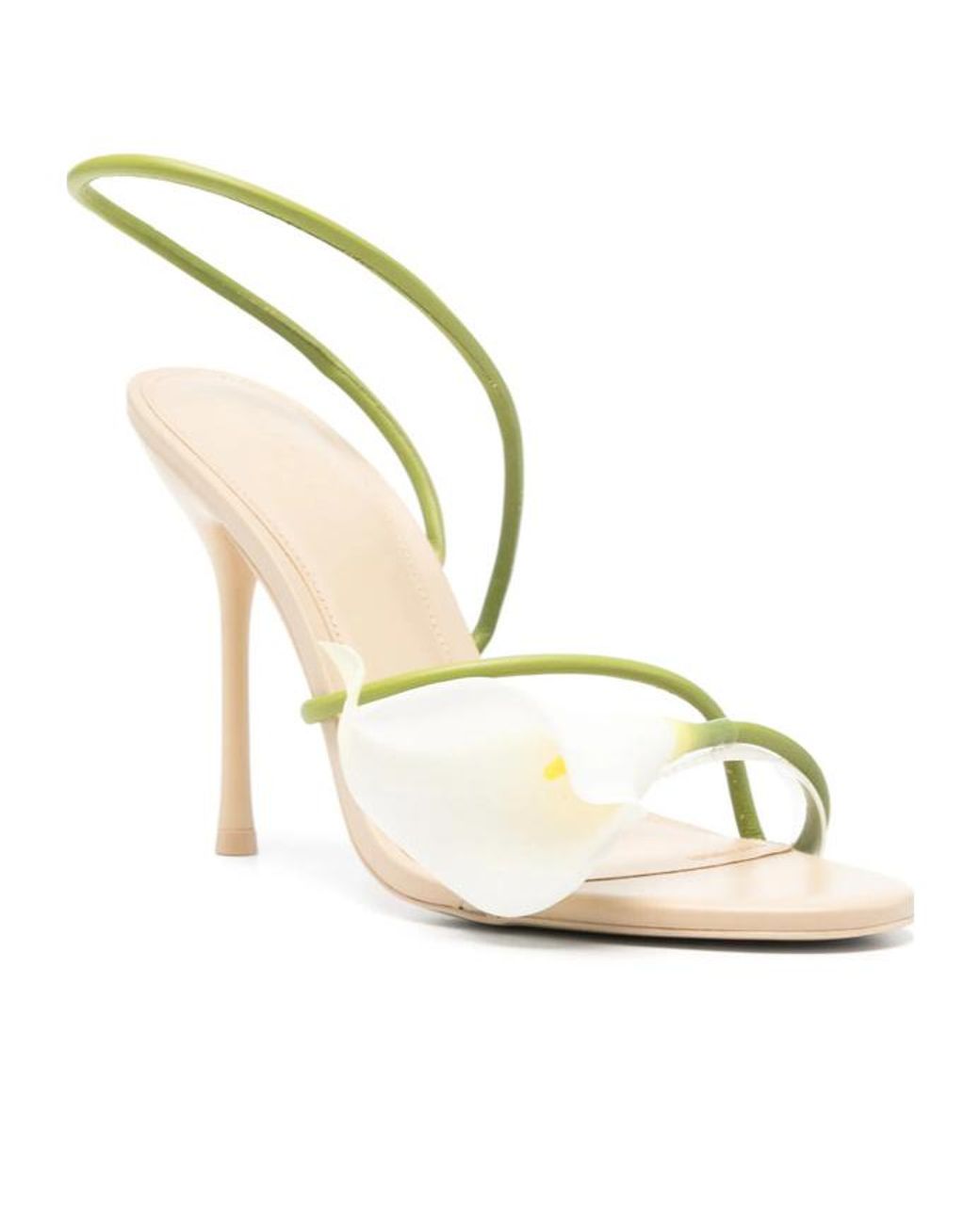 Cult Gaia Metallic Cassidy Sandals