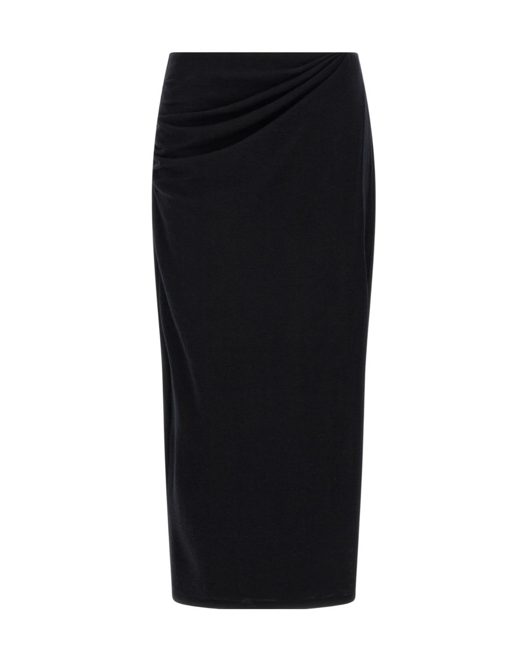 Vince Black Asymmetrical Skirt