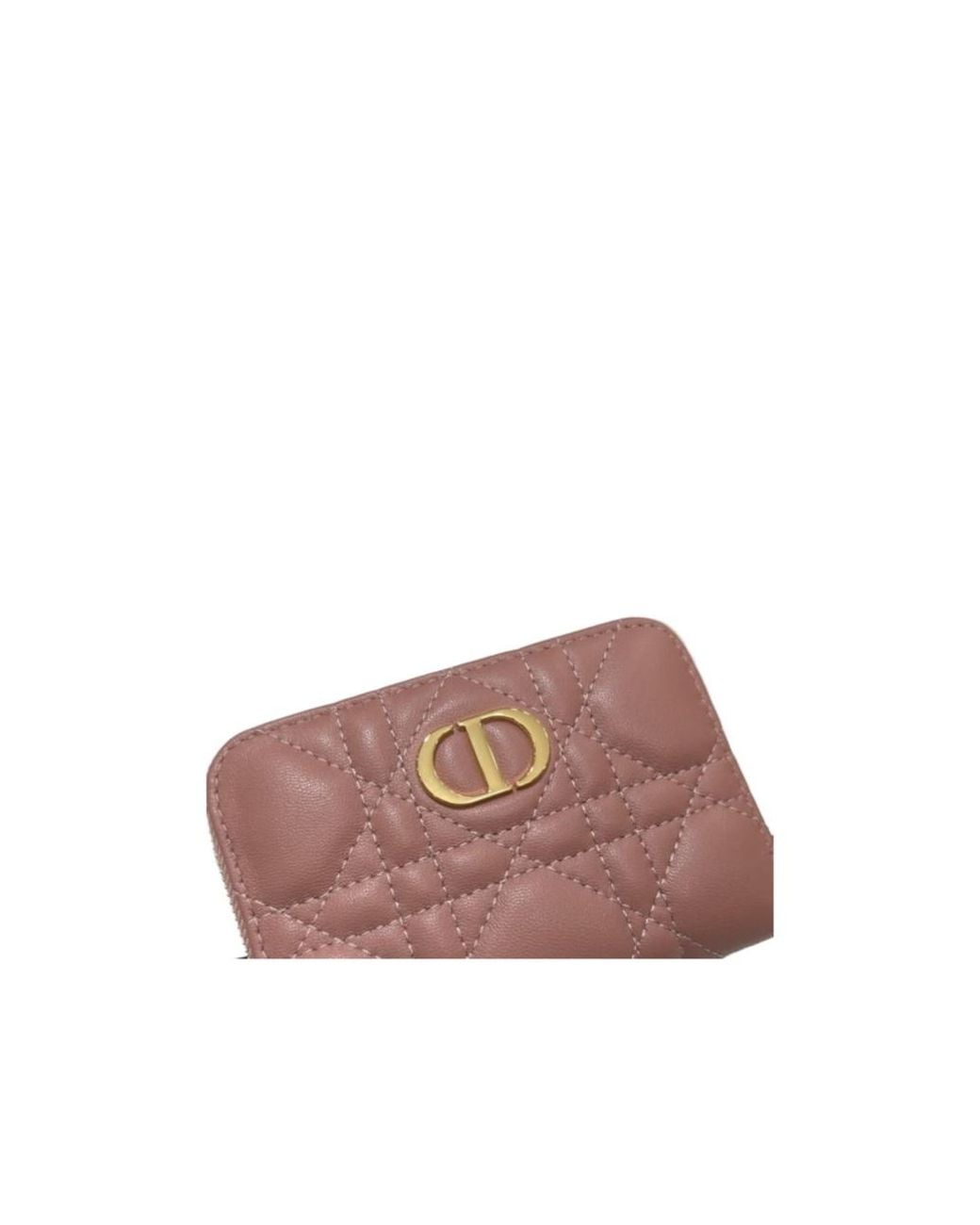 Dior Pink Small Lady Voyageur Coin Purse