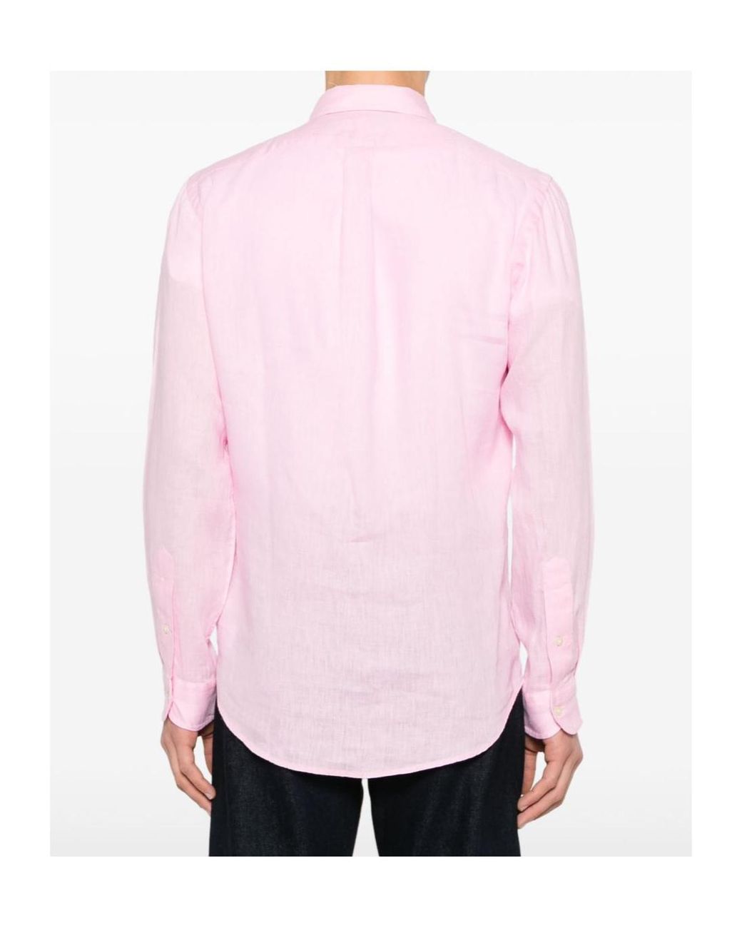 Polo Ralph Lauren Pink Lightweight Shirt for men