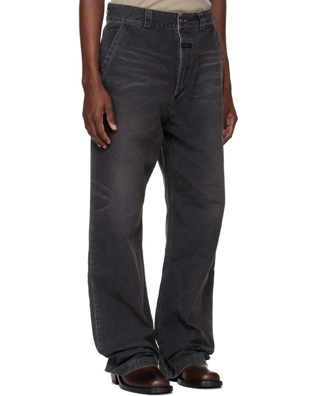 Fear Of God Gray Utility Pants for men