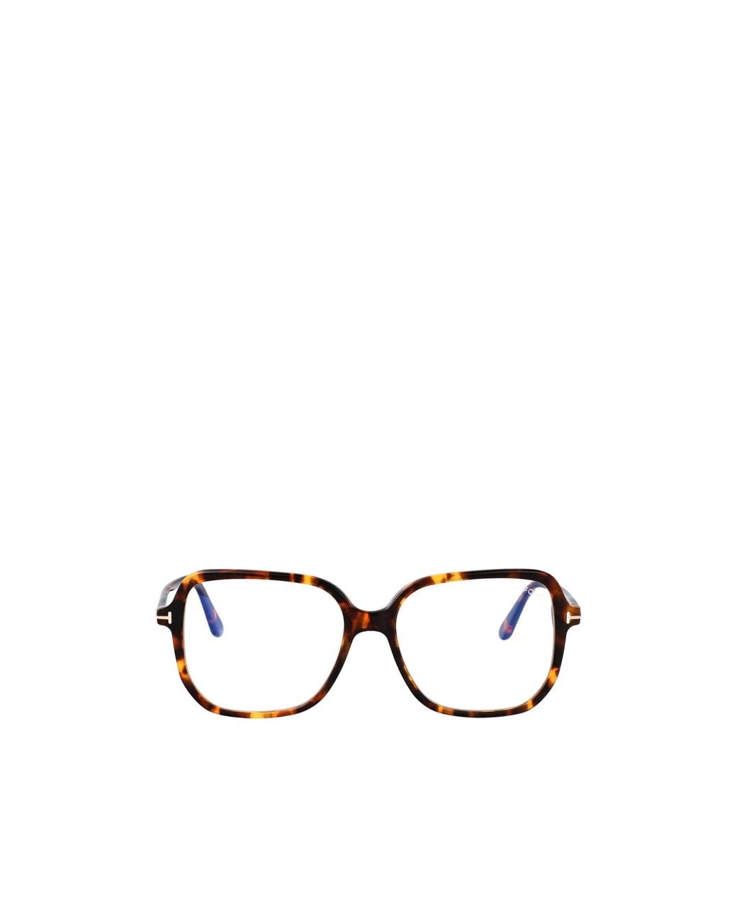 Tom Ford White Eyewear Square-Framed Glasses