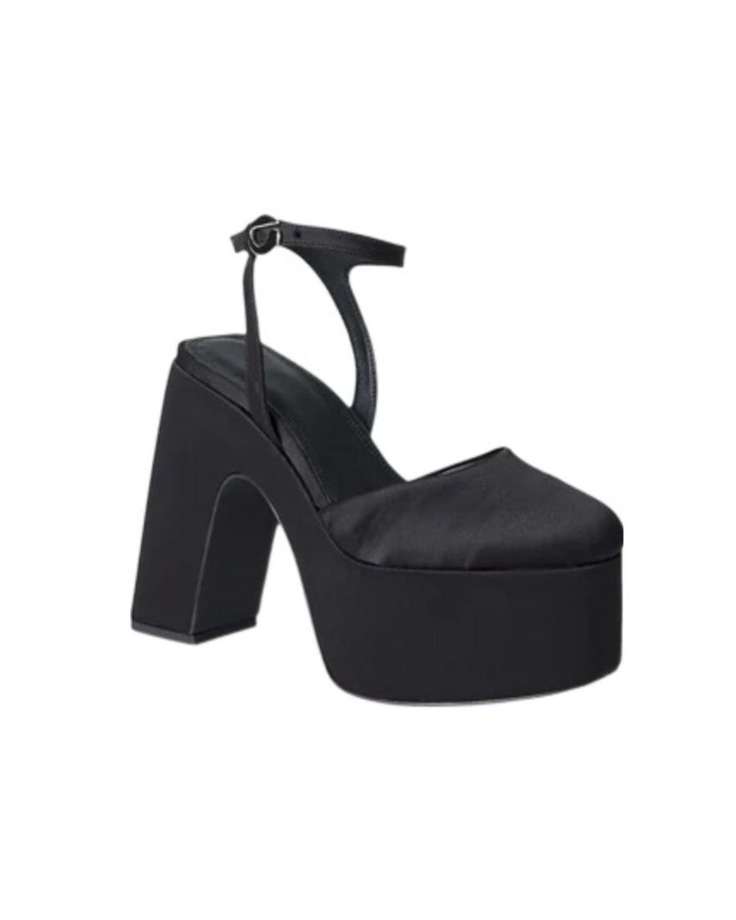 Coperni Blue Bridge Platform Round-Toe Pumps