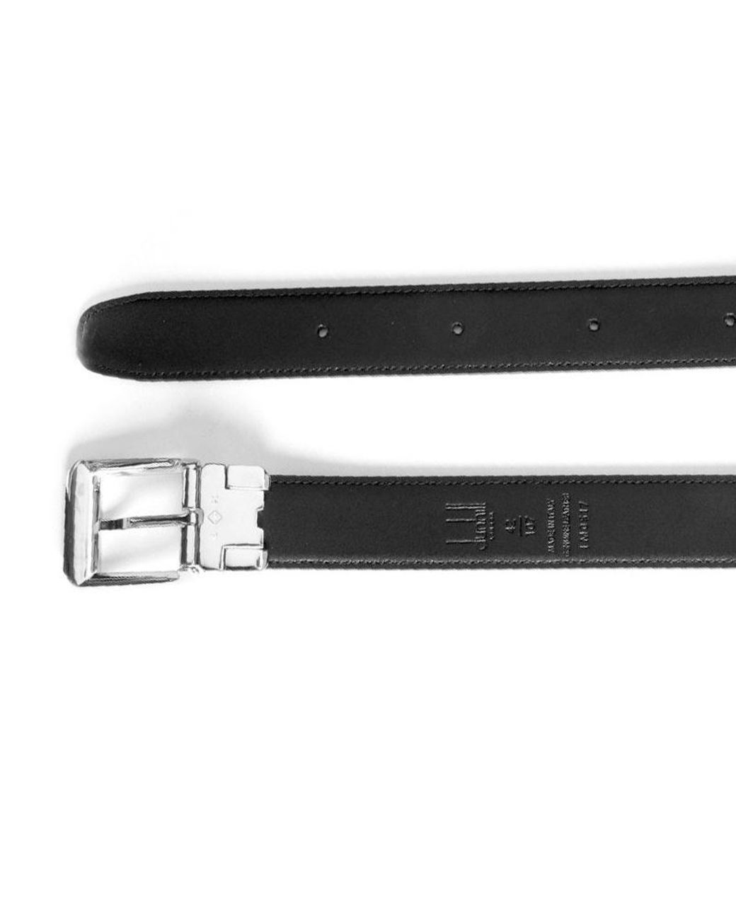 Dunhill Black Logo Belt for men