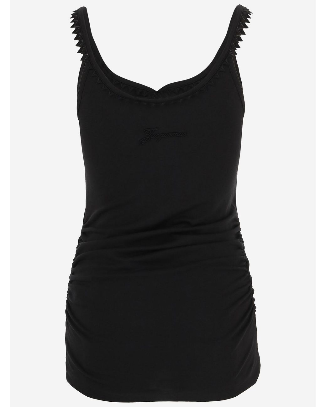 Jacquemus Black Le Debardeur Clavela Tank Top