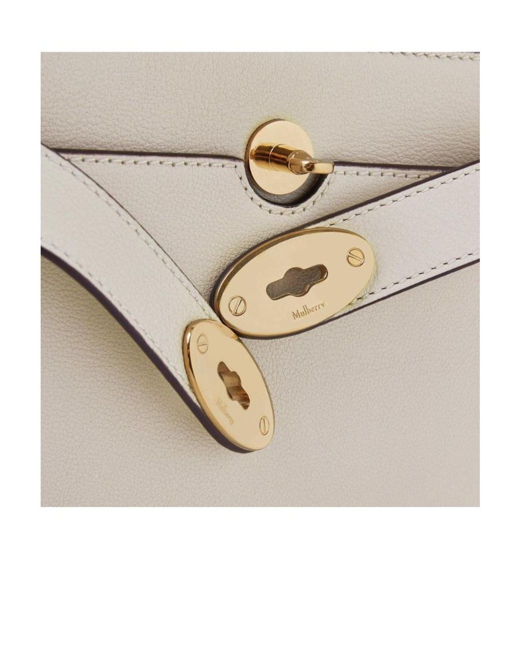 Mulberry Metallic Islington Small Top Handle Bag