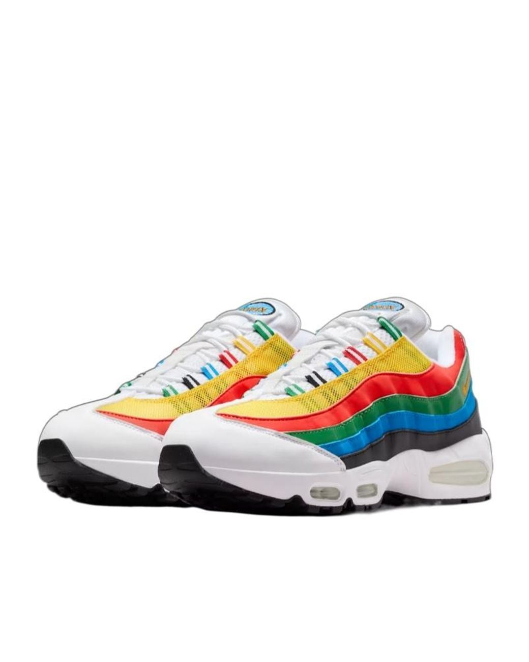 Nike Blue Air Max 95 Big Bubble Sneakers for men