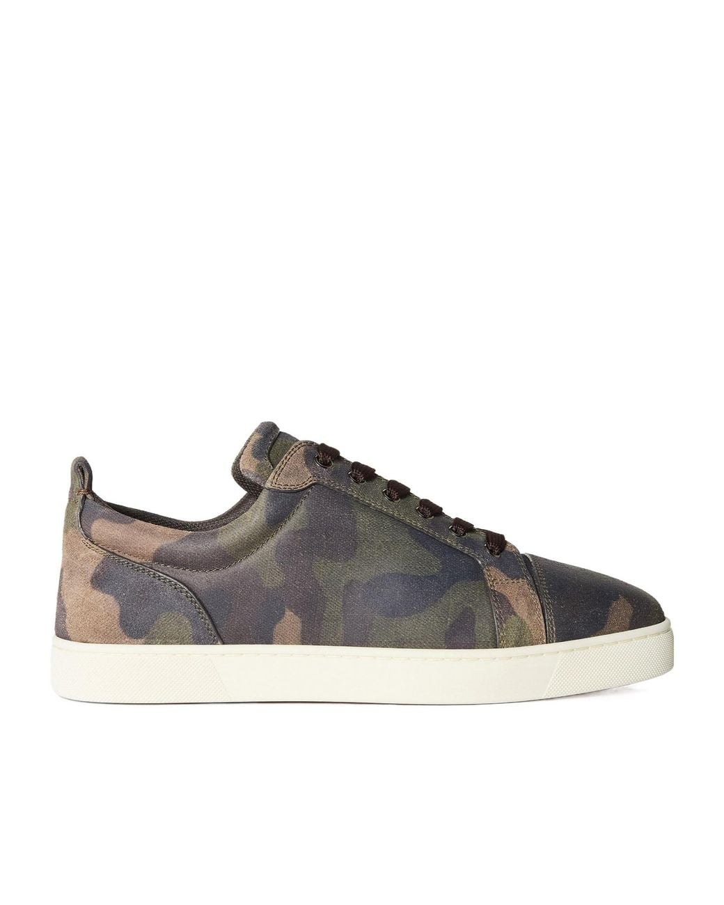 Christian Louboutin Brown Low-Top Sneakers for men