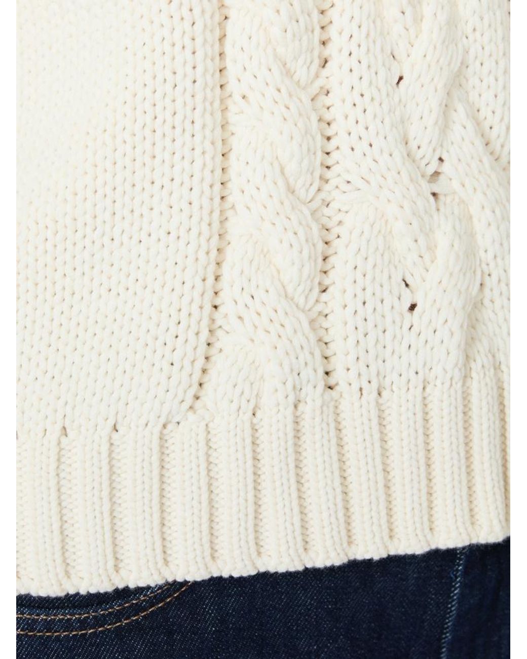 Weekend by Maxmara White Wkdpascia V-Neck Knitted Jumper