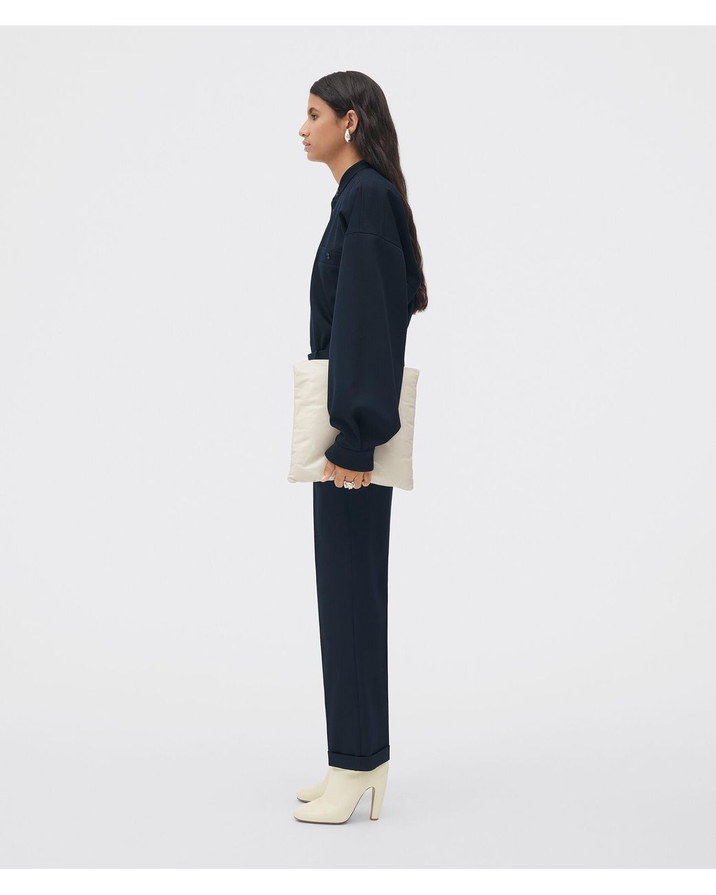 Bottega Veneta Natural Pillow Pouch