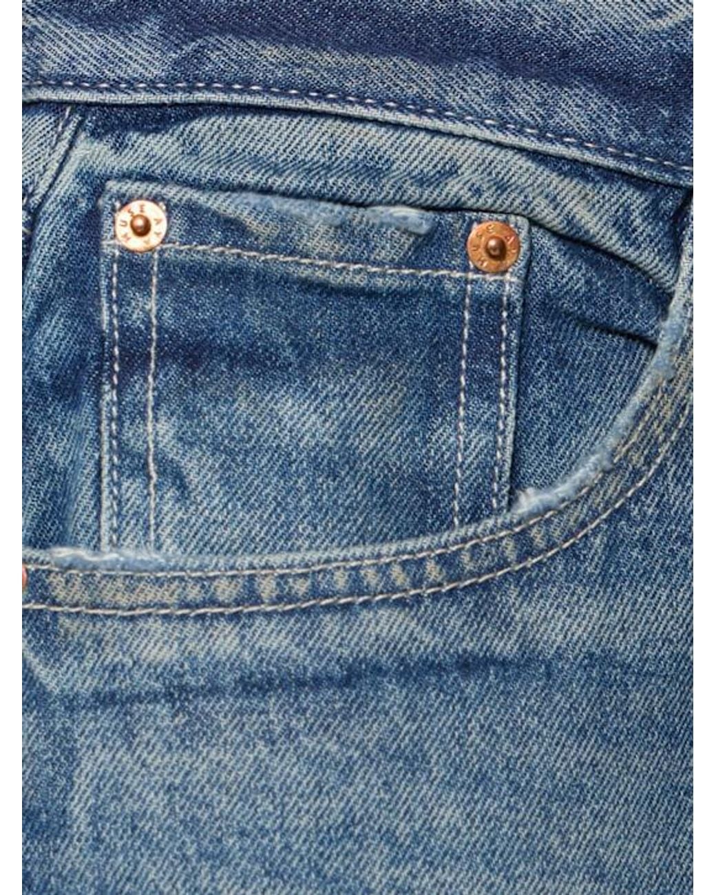 AYA MUSE Blue Low Rise Baggy Jeans