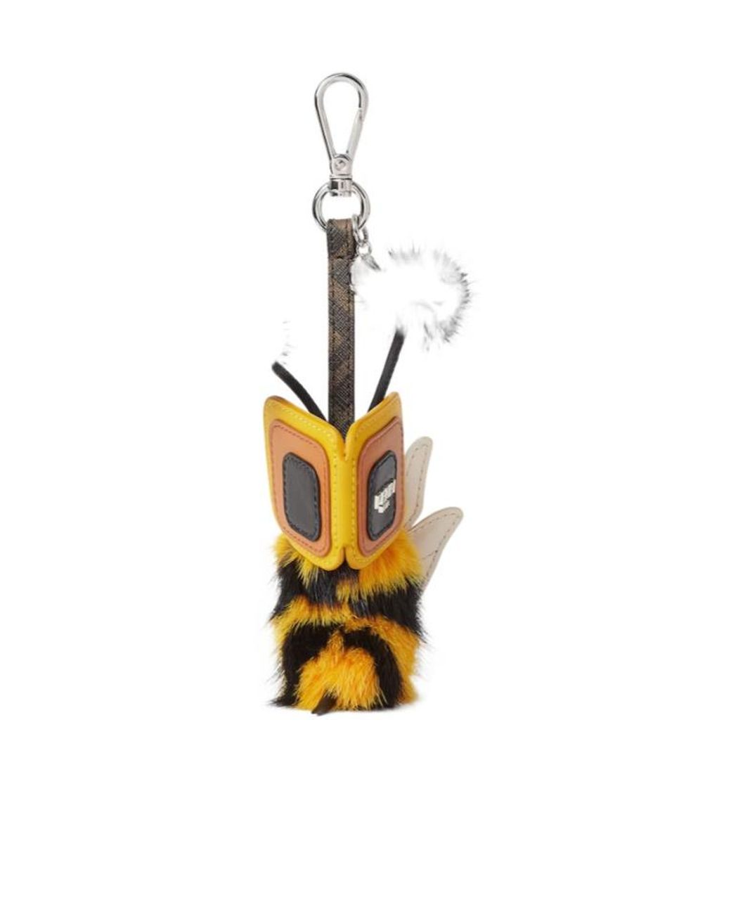 Fendi Metallic Bee Charm for men