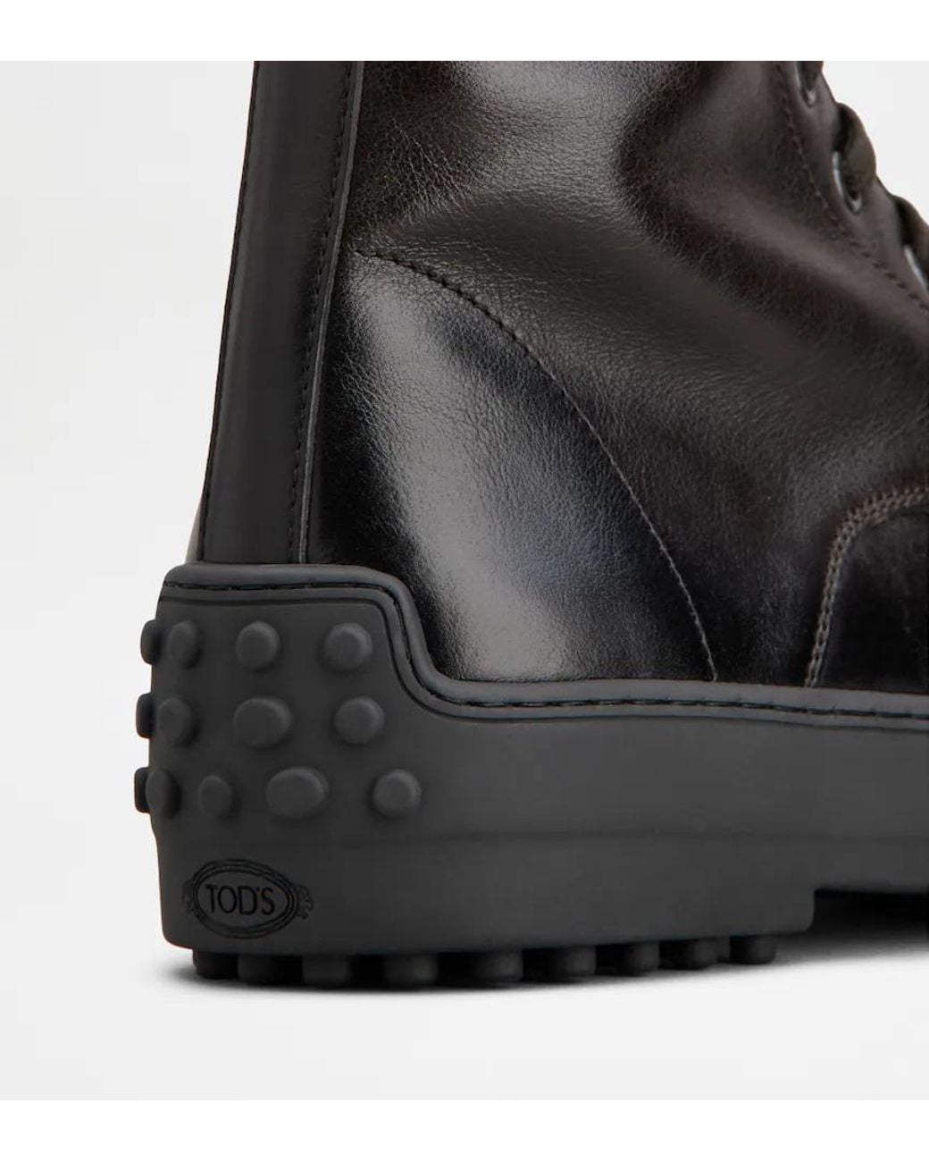 Tod's Black Winter Gommino Ankle Boots