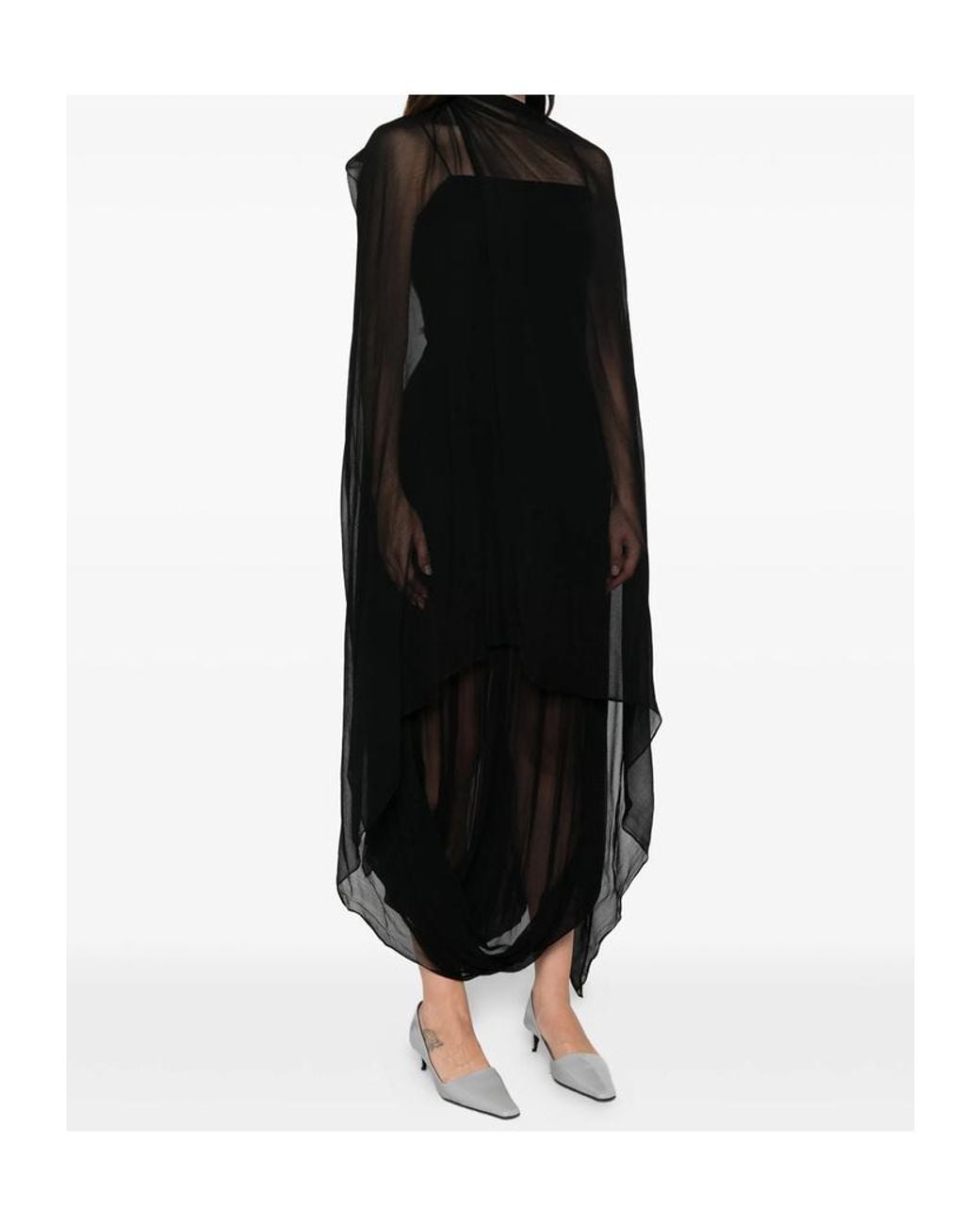 Staud Black Knit Dress