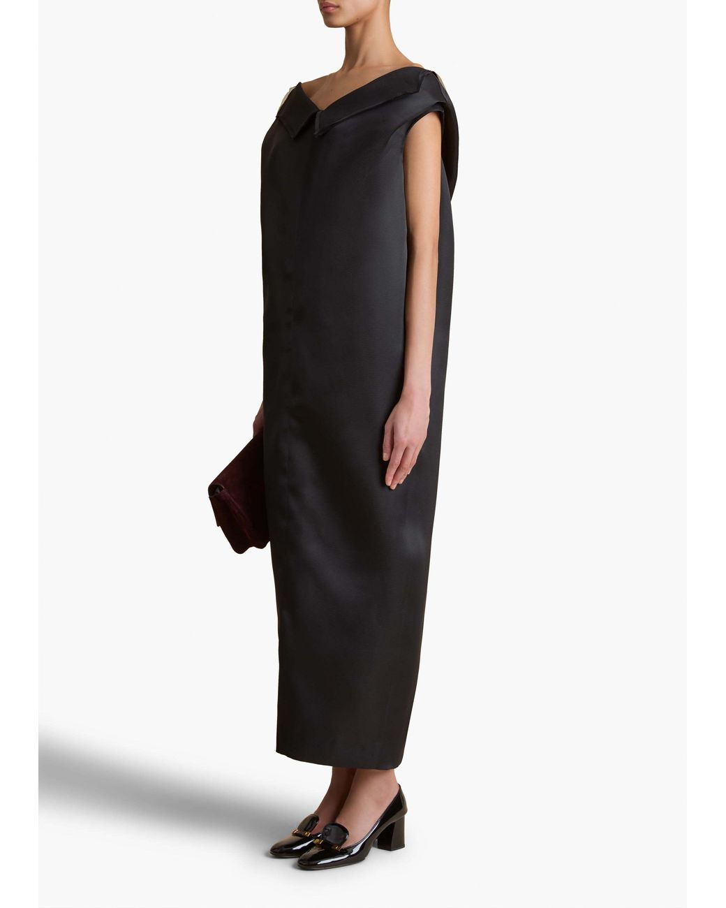 Khaite Black Selwyn Dress