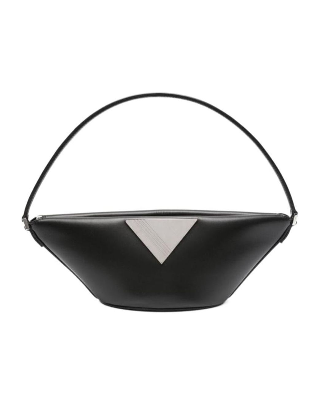 The Attico Black The Piccola Shoulder Bag
