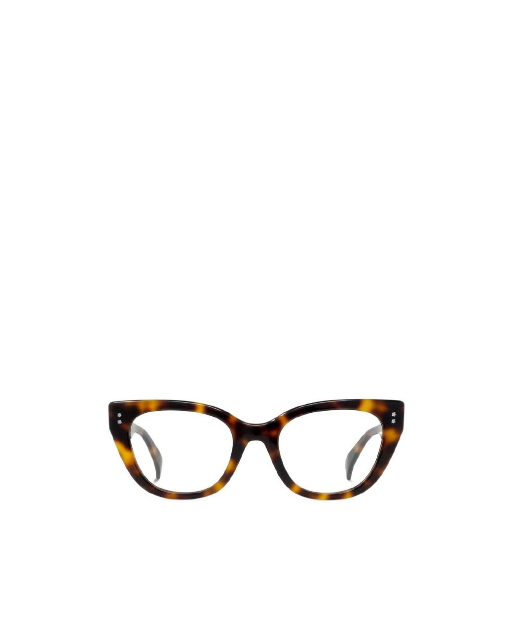 KENZO White Cat-Eye Optical Frames