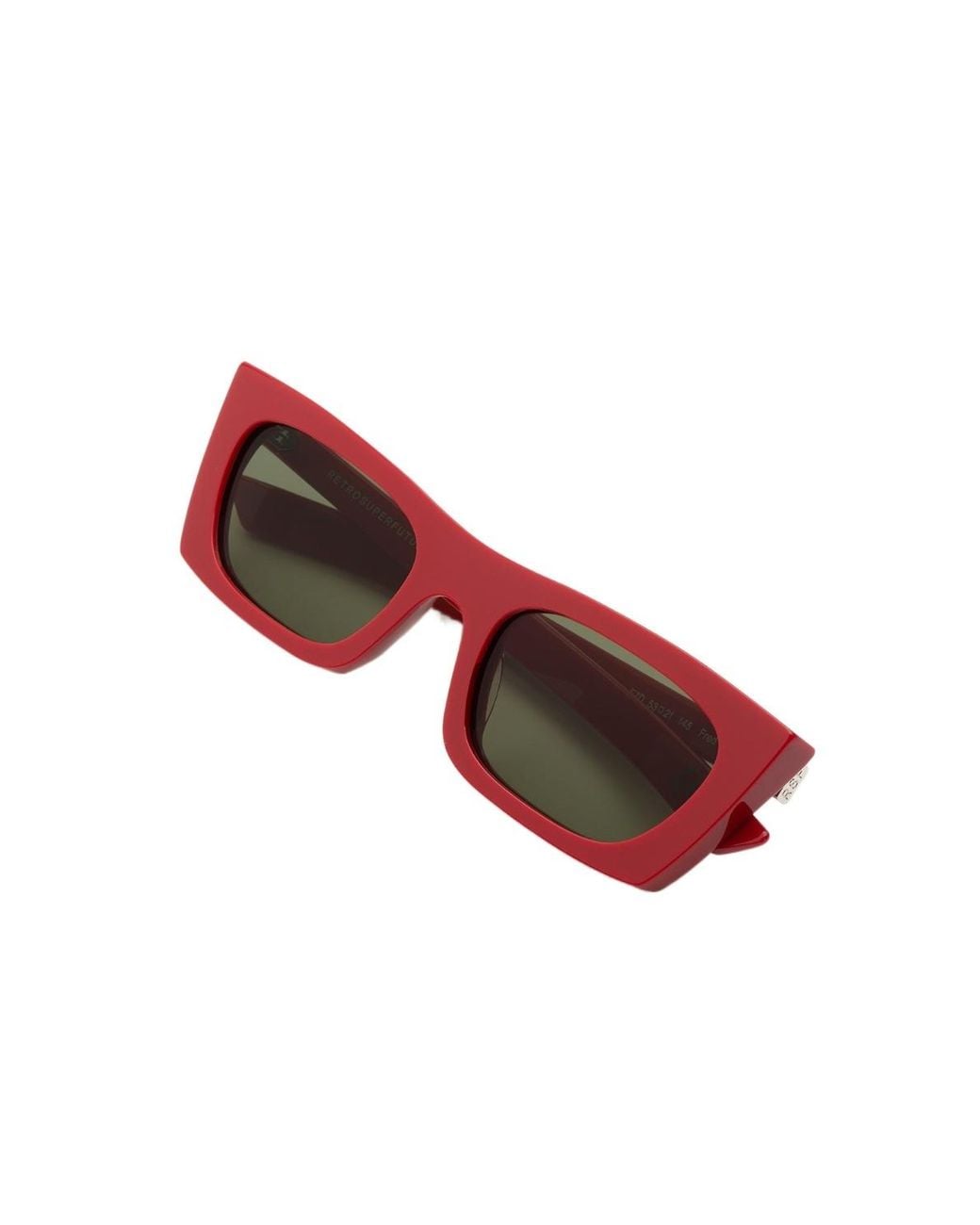 Retrosuperfuture White Full Frame Sunglasses for men