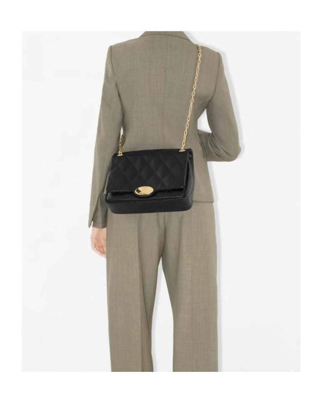 Burberry Black Medium Strand Crossbosy Bag