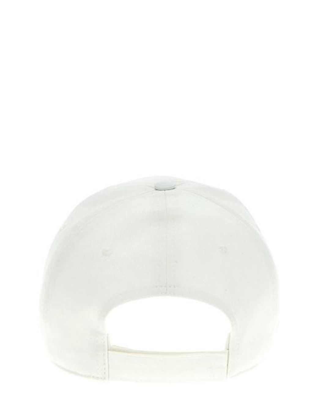 Marni White Logo-Embroidered Curved Peak Baseball Cap for men