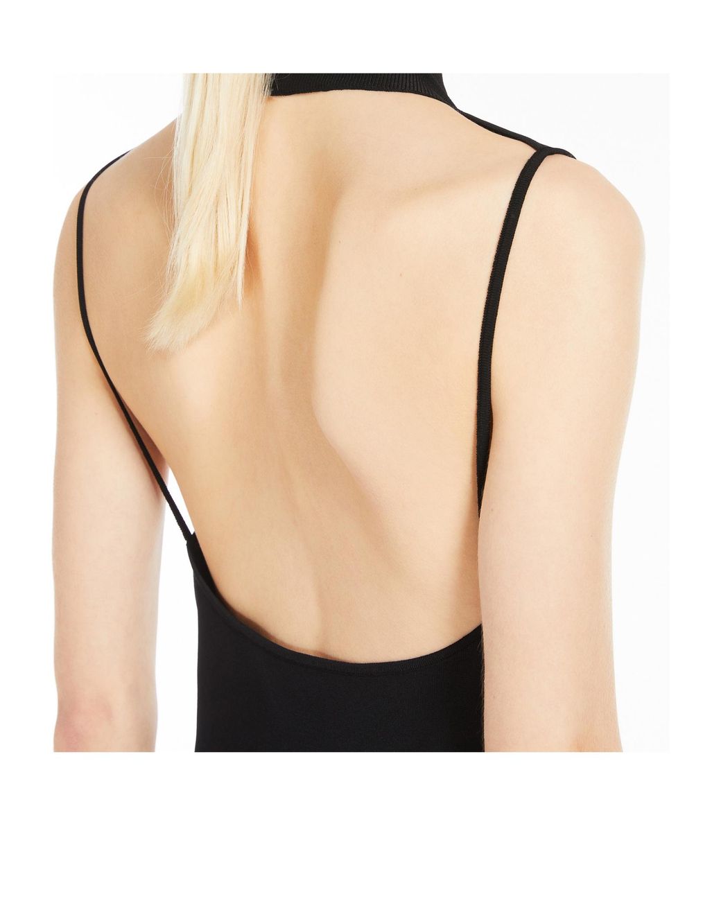 Sportmax Black Abano V-Neck Sleeveless Top