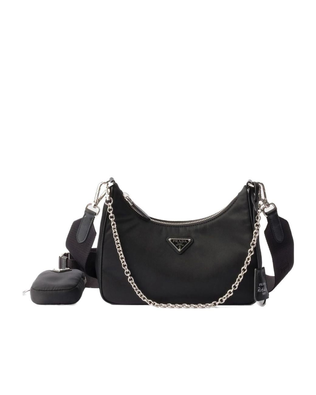 Prada Black Re-Edition 2005 Re-Nylon Bag