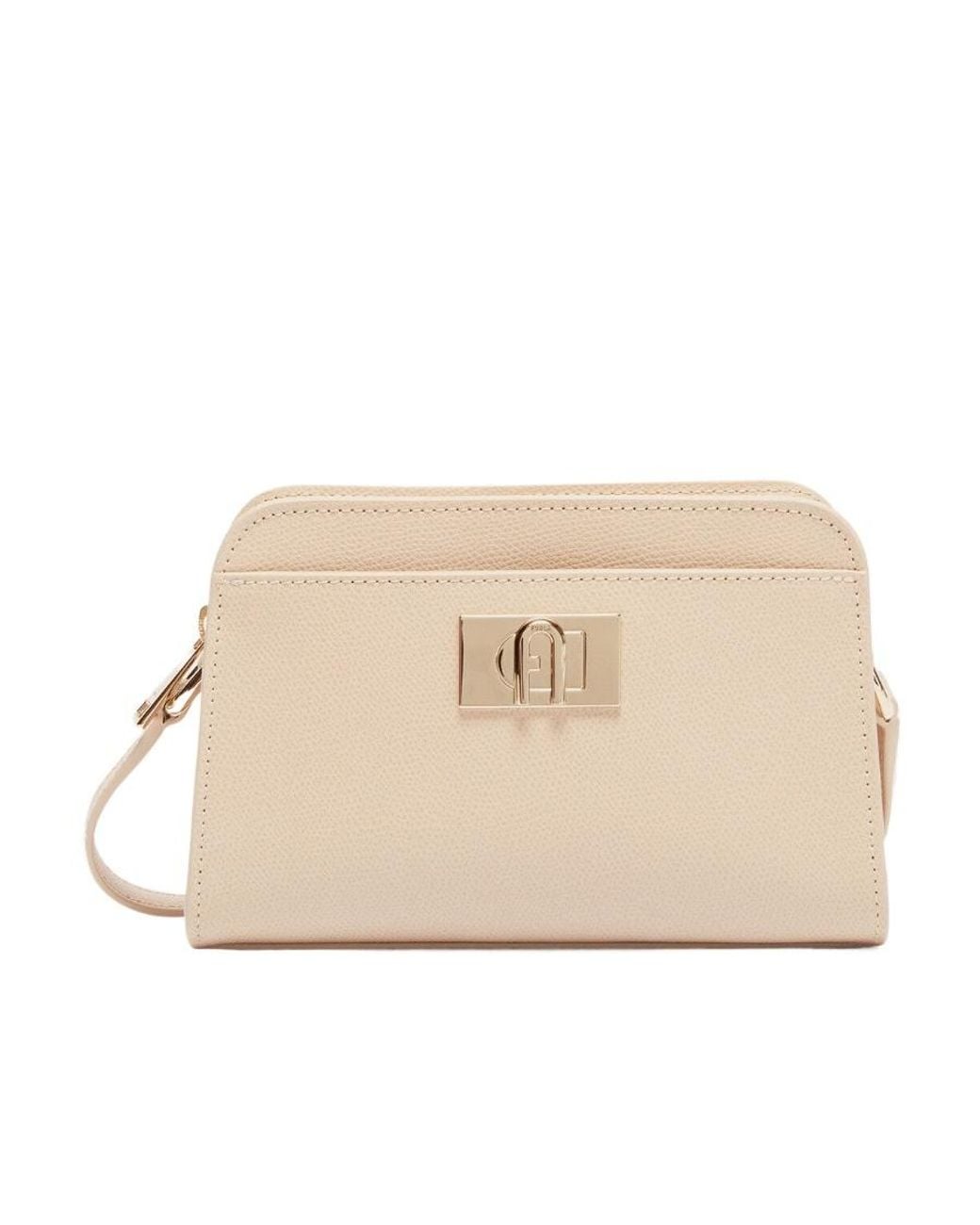 Furla Natural Logo Shoulder Bag